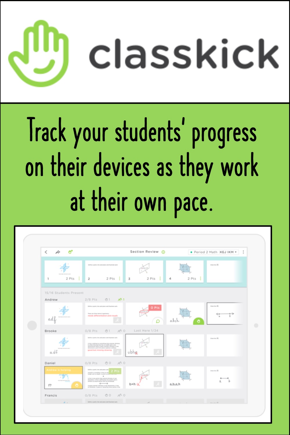 Classkick: Give Feedback in Real Time!