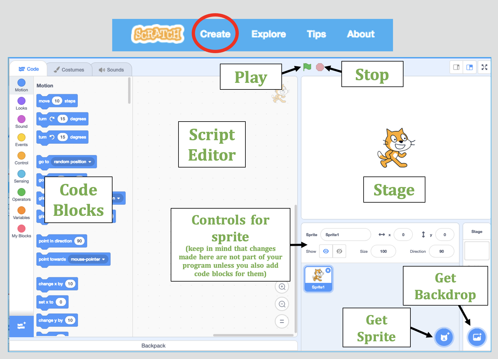 Simple Clicker Game Program in Scratch 3.0 